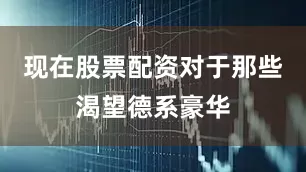现在股票配资对于那些渴望德系豪华